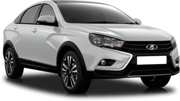 Lada Vesta Cross в цвете silver