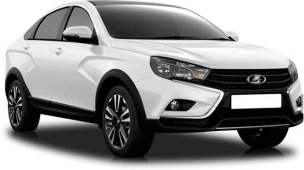 Lada Vesta Cross в цвете white