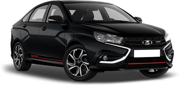 Lada Vesta Sport в цвете black