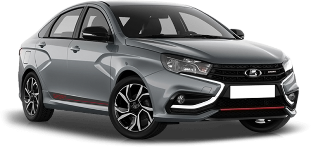 Lada Vesta Sport в цвете grey