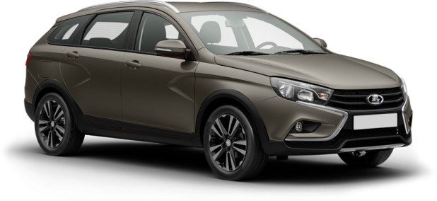 Lada Vesta SW Cross в цвете ангкор