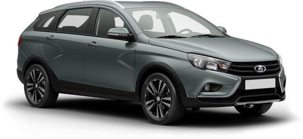 Lada Vesta SW Cross в цвете фантом