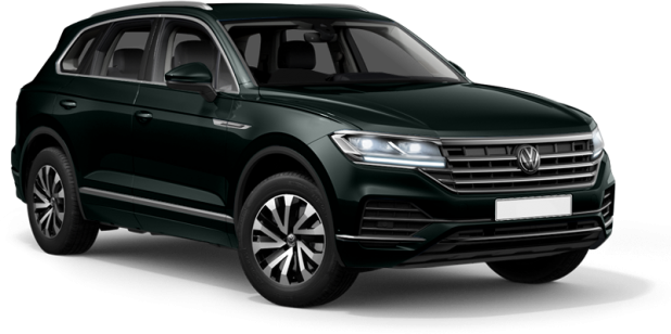 Volkswagen Touareg в цвете juniper