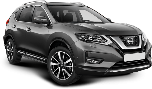 Nissan X-Trail в цвете серый