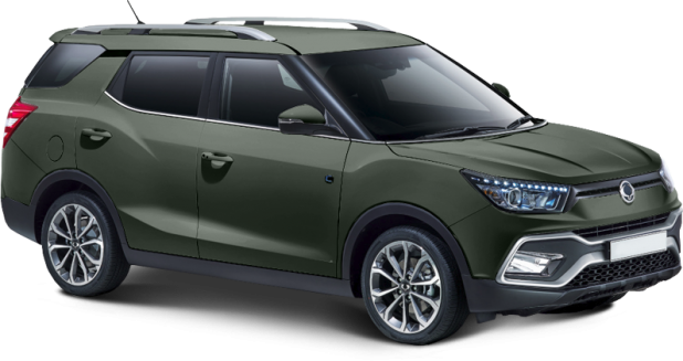 Ssangyong XLV в цвете green