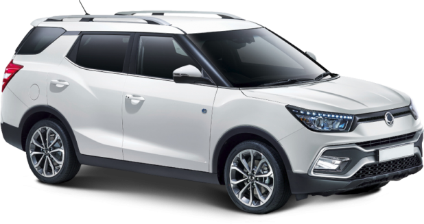 Ssangyong XLV в цвете white